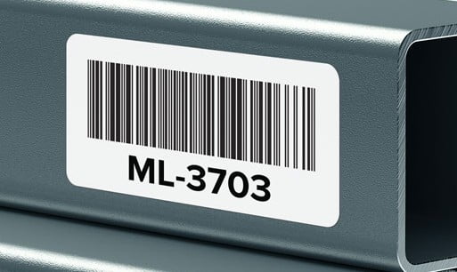 PIN FR labels for fire-safe electronics