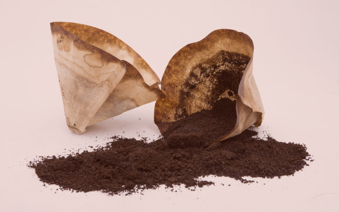 Phosphorus-modified coffee waste