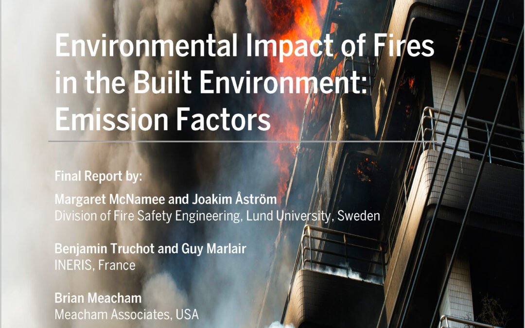 Data on environmental emissions from fires