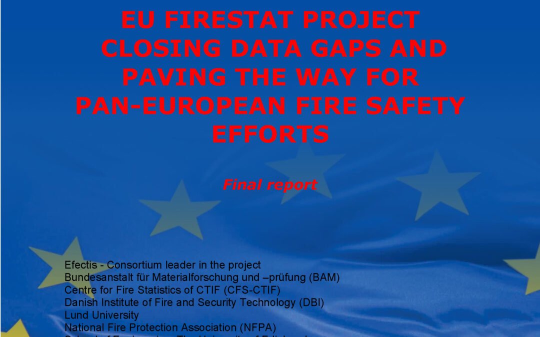 EU Firestat project report