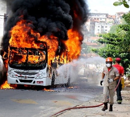Tests show fire danger of materials in buses