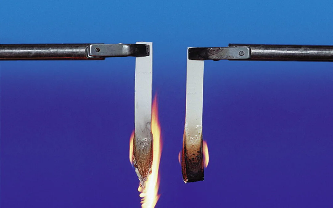 Synergist to improve PIN FR thermoplastics