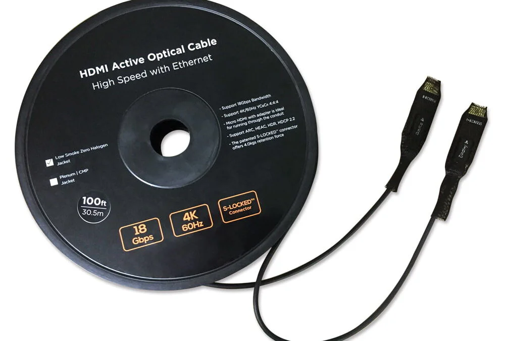 PIN FR optic hybrid HDMI cables