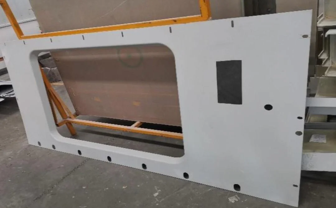 PIN FR fibres for rail standard composites