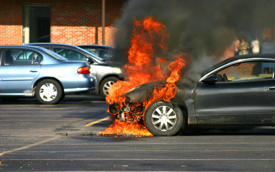 EV fire safety in garages