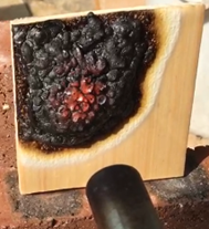 Transparent fire safety coating for wood