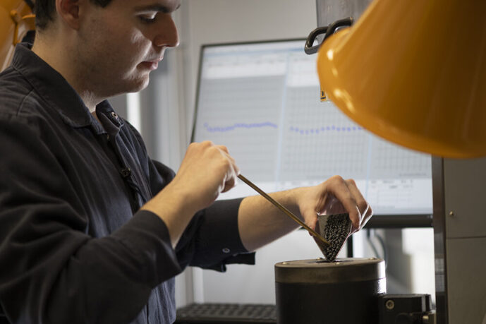 PIN FR recycled polypropylene