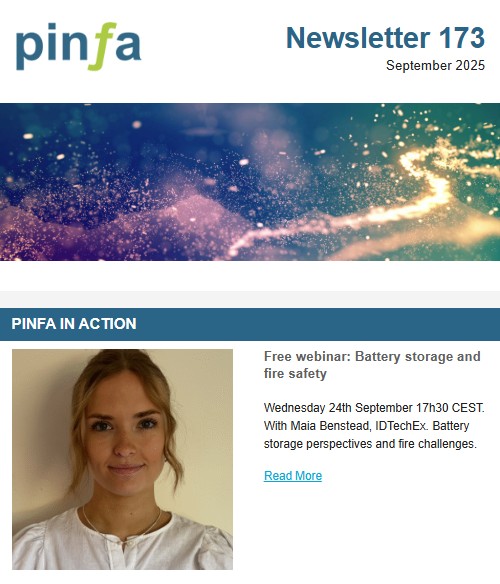 Pinfa Newsletter – Issue 173 – September 2025