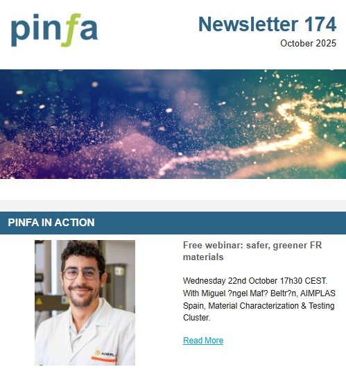 Pinfa Newsletter – Issue 174 – October 2025