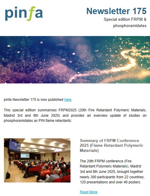 Pinfa Newsletter – Issue 175 – November 2025