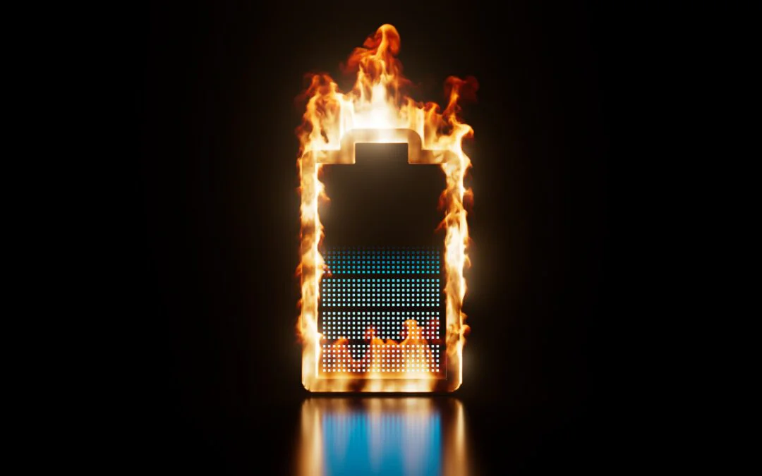 Efectis report on battery fires