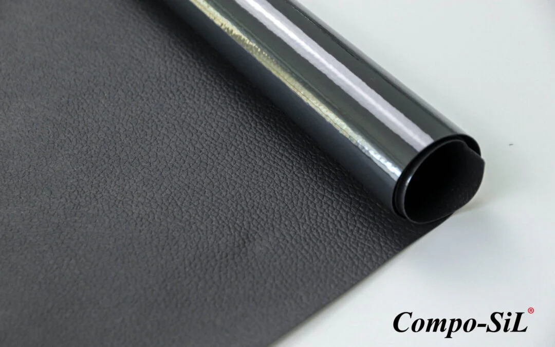 PIN FR adhesive silicone rubber sheets