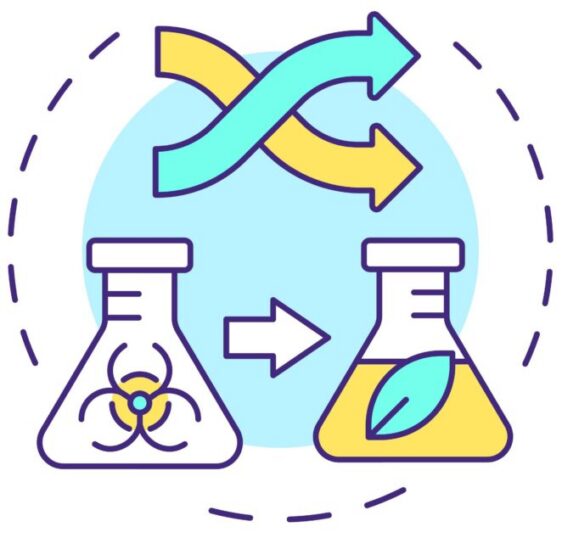 Brominated FR substitution centre